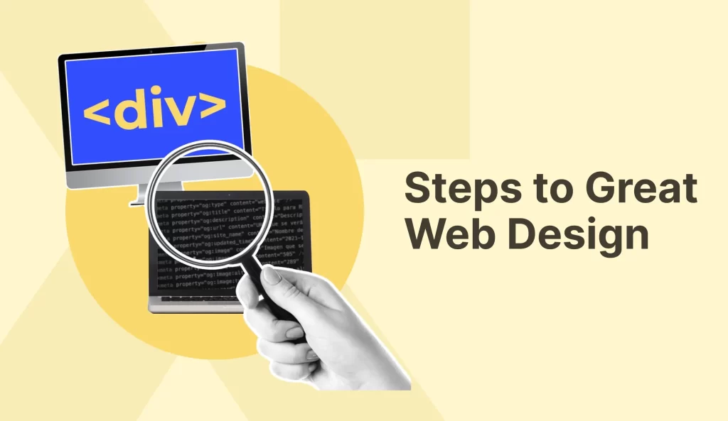 Steps to great web design
