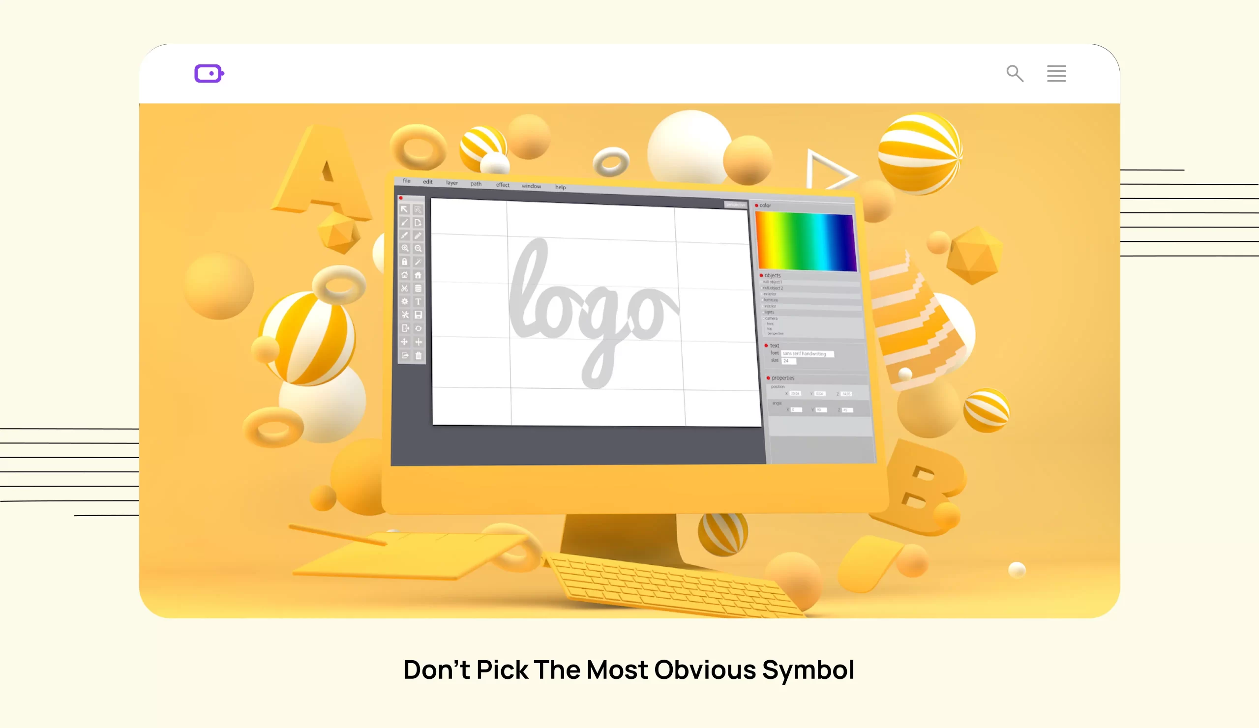 Don’t Pick the Most Obvious Symbol